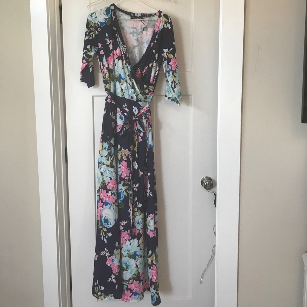 Floral maxi dress